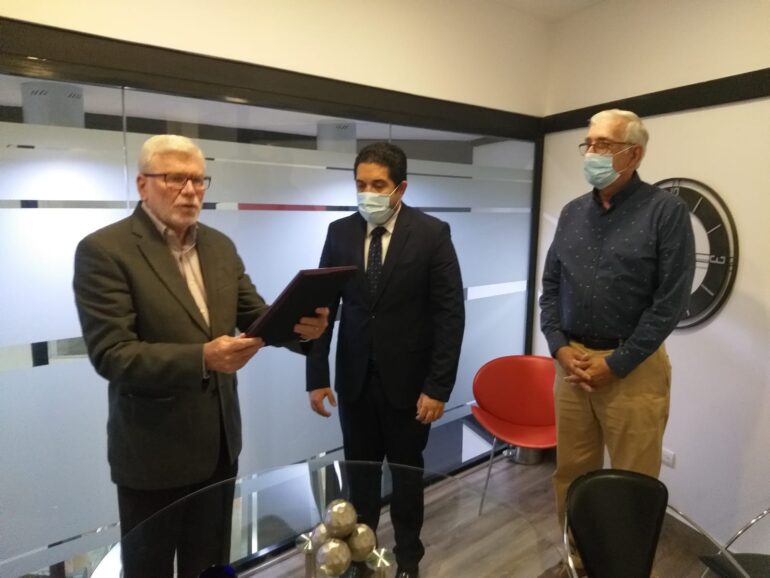 Acción Cristiana Reconoce Labor de José Alberto Ortíz.